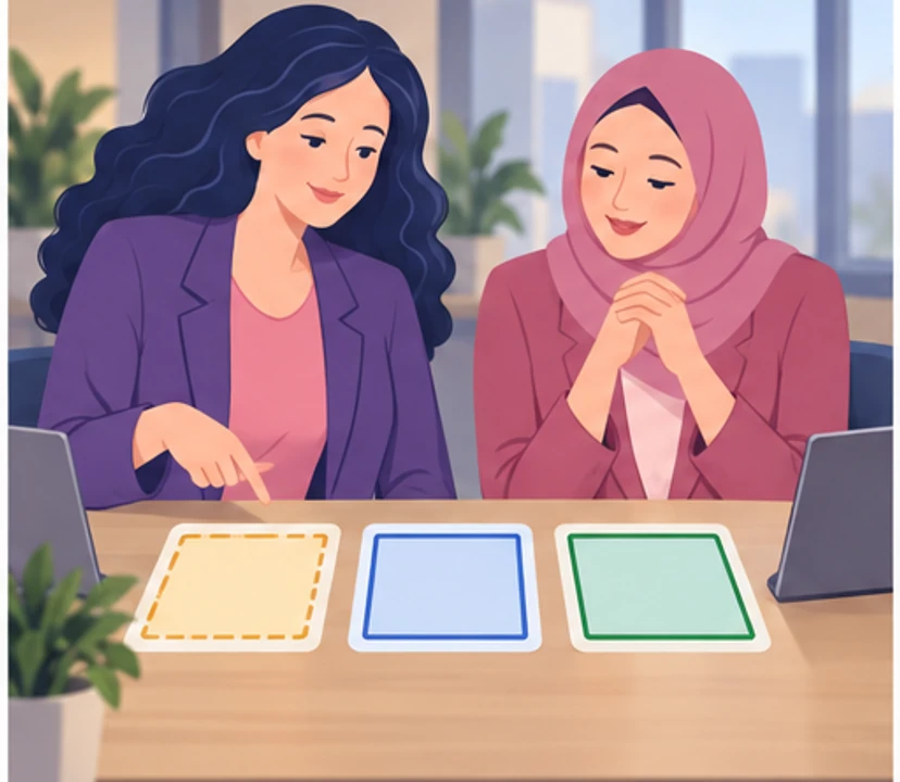 Zofia and Amira agree to label decisions by how reversible they are.